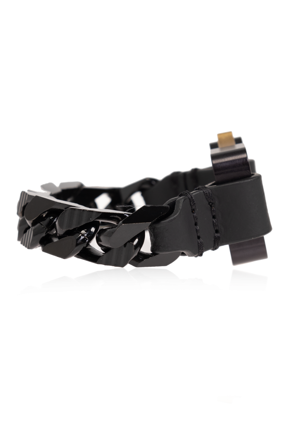 Black Bracelet with rollercoaster buckle 1017 ALYX 9SM